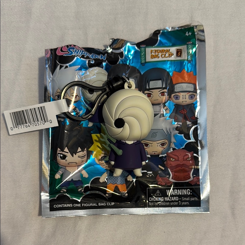 OBITO Naruto Shippuden Keychain with Character Figure